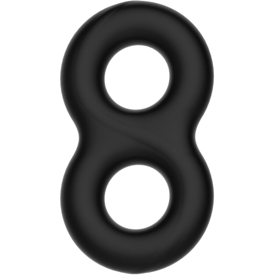 Crazy Bull - Anillo Doble Silicona Infinity 2 Crazy Bull - Anillo Doble Silicona Infinity - Imagen 2