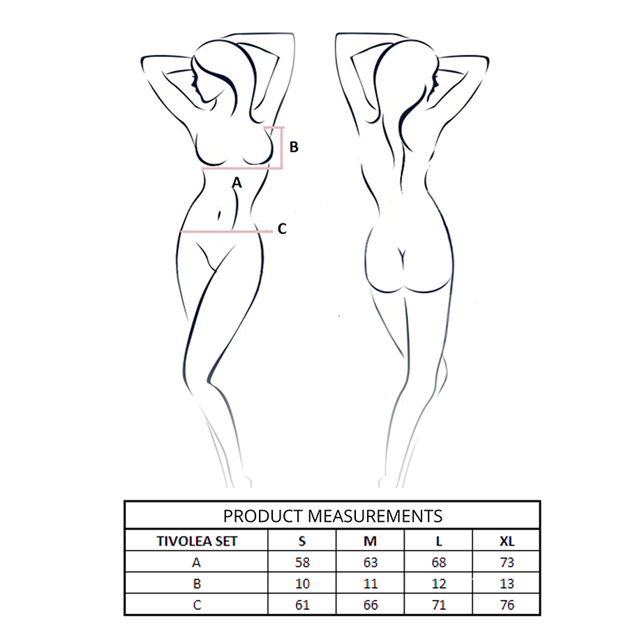 Passion - Tivolea Set Sujetador + Tanga Violeta 4 Passion - Tivolea Set Sujetador + Tanga Violeta - Imagen 4