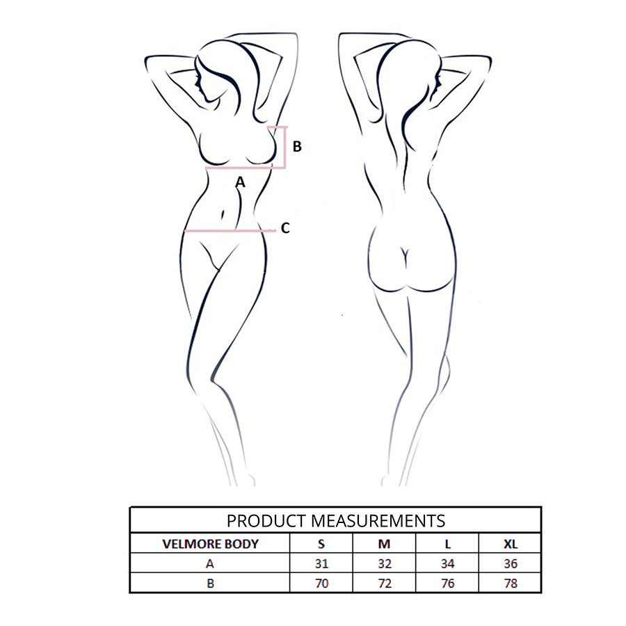 Passion - Velmore Body Negro 4 Passion - Velmore Body Negro - Imagen 4