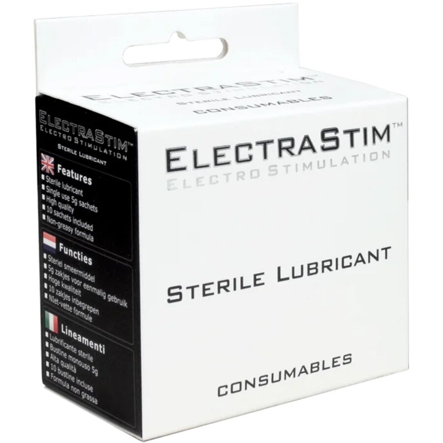 Electrastim - Lubricante Esterilizante 10 Unidades 1 Electrastim - Lubricante Esterilizante 10 Unidades