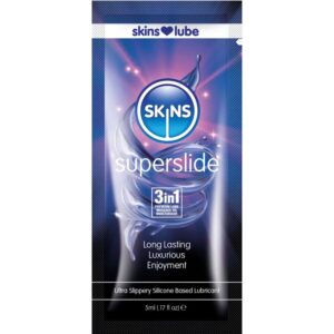 Skins - Superslide Lubricante Base de Silicona Monodosis 5 Ml