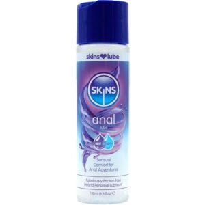 Skins - Anal Lubricante Híbrido Base de Agua & Silicona 130 Ml