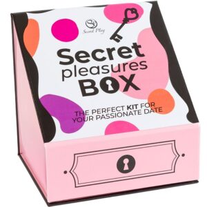 Secret Play - Caja de Placeres para Parejas Dados + Bala Vibradora + Plumero
