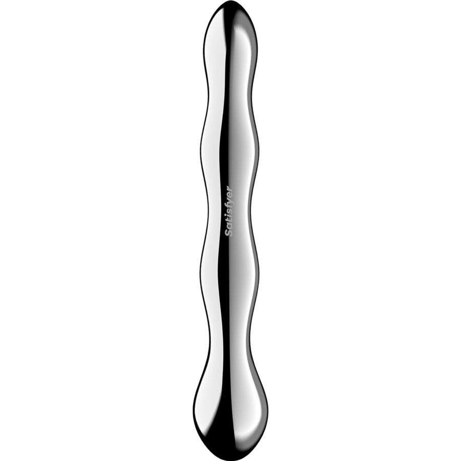 Satisfyer - Cosmic Crest 2 Dildo Acero Inoxidable Doble Uso 4 Satisfyer - Cosmic Crest 2 Dildo Acero Inoxidable Doble Uso - Imagen 4