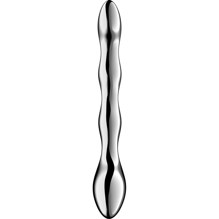 Satisfyer - Cosmic Crest 2 Dildo Acero Inoxidable Doble Uso 2 Satisfyer - Cosmic Crest 2 Dildo Acero Inoxidable Doble Uso - Imagen 2