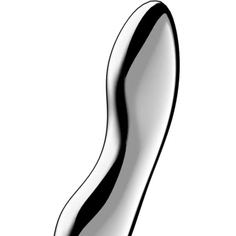 Satisfyer - Cosmic Crest 2 Dildo Acero Inoxidable Doble Uso 3 Satisfyer - Cosmic Crest 2 Dildo Acero Inoxidable Doble Uso - Imagen 3
