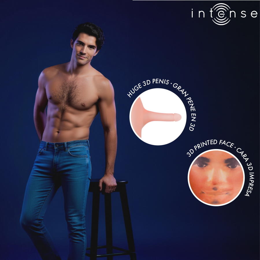 Intense Dolls - Anthony Muñeco Hinchable Pene 3D 3 Intense Dolls - Anthony Muñeco Hinchable Pene 3D - Imagen 3