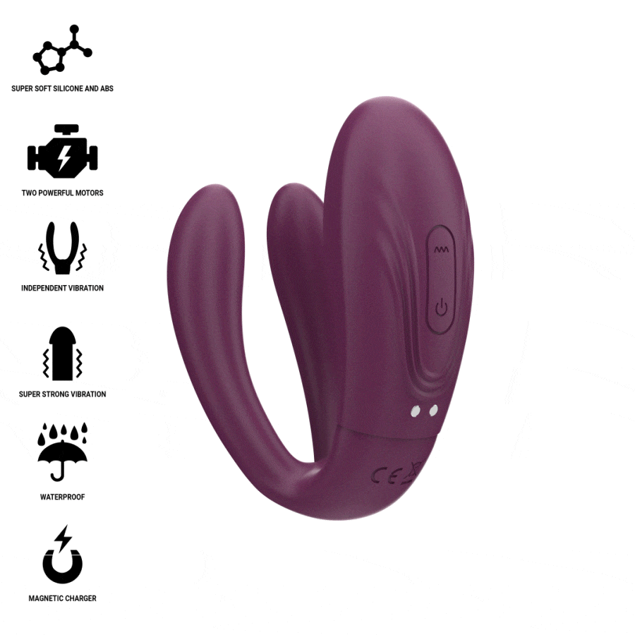Intense - Sandra Vibrador &Amp; Estimulador De Pinzas Con Golpeteo Control Remoto 2 Intense - Sandra Vibrador &Amp; Estimulador De Pinzas Con Golpeteo Control Remoto - Imagen 2
