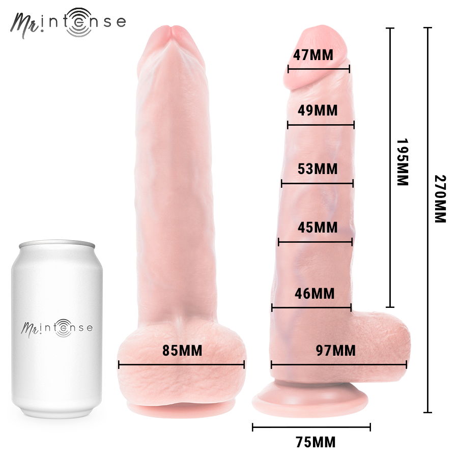 Mr Intense - Neeson Dildo 27 Cm -Ø- 5.6 Cm 6 Mr Intense - Neeson Dildo 27 Cm -Ø- 5.6 Cm - Imagen 6