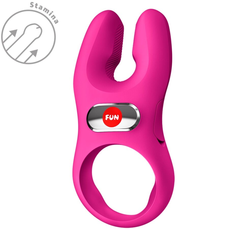 Fun Factory - Nos Pro Anillo Vibrador Pene Magenta 4 Fun Factory - Nos Pro Anillo Vibrador Pene Magenta - Imagen 4