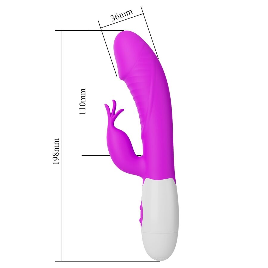 Pretty Love - Rasmussen Vibrador Punto G Morado 6 Pretty Love - Rasmussen Vibrador Punto G Morado - Imagen 6