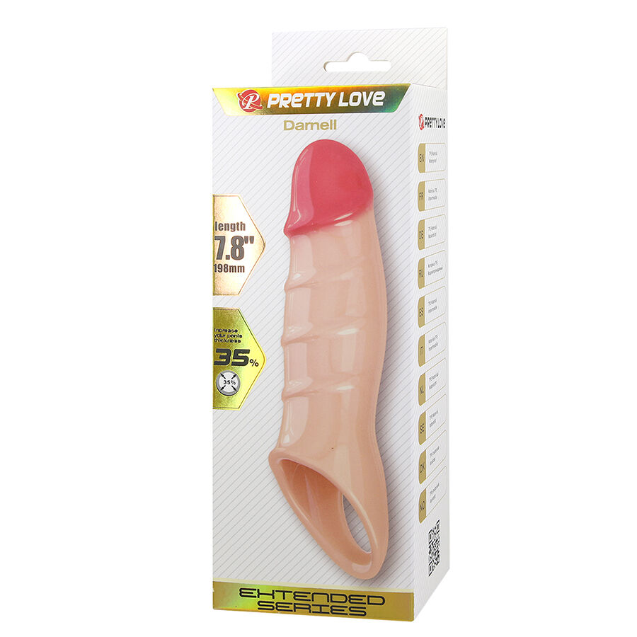 Pretty Love - Darnell Funda Para Pene Efecto Realista 11 Pretty Love - Darnell Funda Para Pene Efecto Realista - Imagen 11