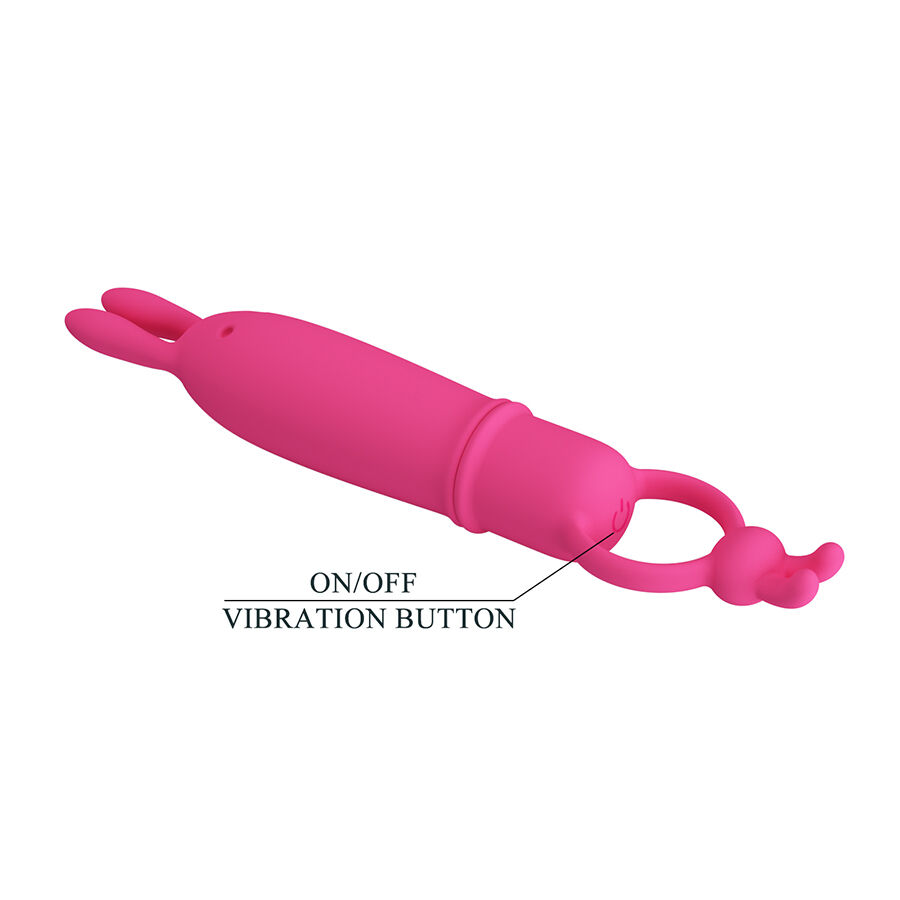 Pretty Love - Delia Vibrador Rabbit Con Anillo De Sujeción 7 Pretty Love - Delia Vibrador Rabbit Con Anillo De Sujeción - Imagen 7