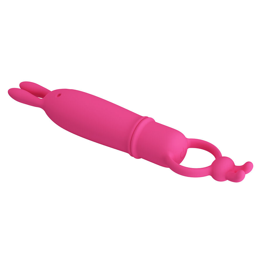 Pretty Love - Delia Vibrador Rabbit Con Anillo De Sujeción 5 Pretty Love - Delia Vibrador Rabbit Con Anillo De Sujeción - Imagen 5
