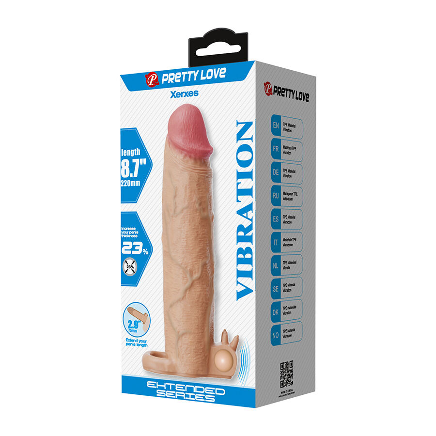 Pretty Love - Xerxes Funda Para Pene Con Estimulador De Clítoris Y Vibración 8 Pretty Love - Xerxes Funda Para Pene Con Estimulador De Clítoris Y Vibración - Imagen 8