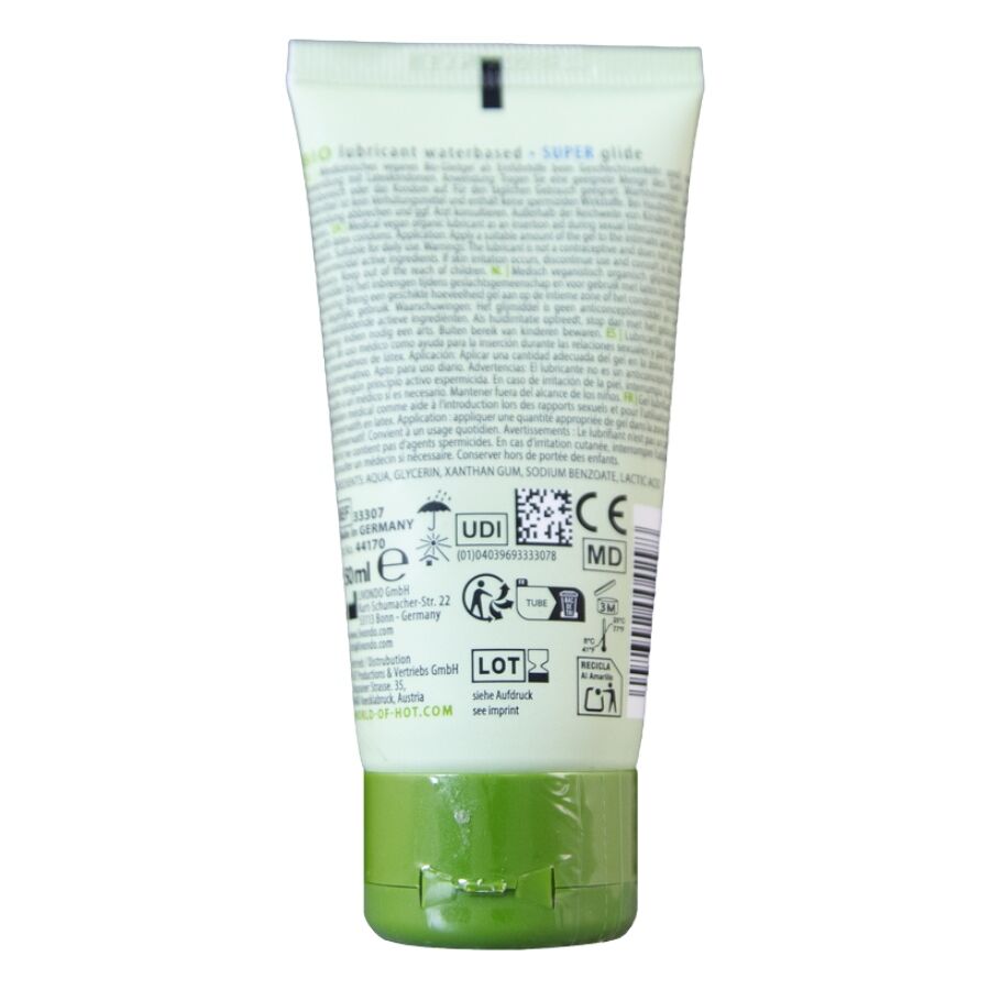 Hot - Bio Lubricant Lubricante Bio Base Agua 50 Ml 2 Hot - Bio Lubricant Lubricante Bio Base Agua 50 Ml - Imagen 2
