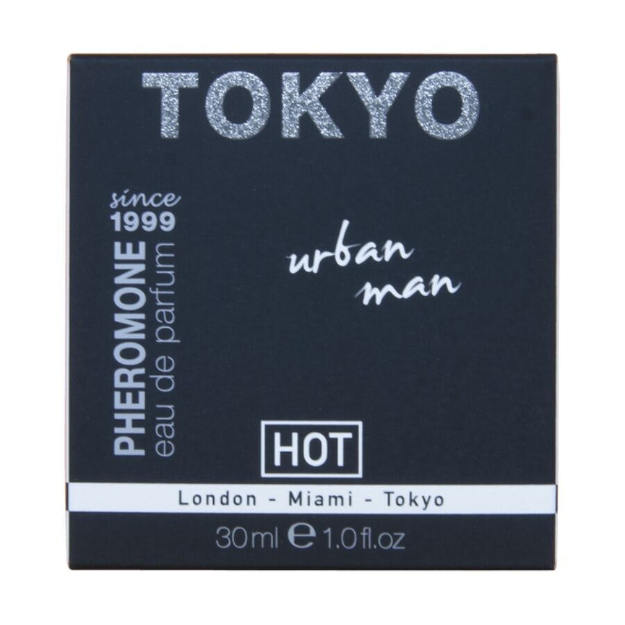 Hot - Perfume Con Feromonas Tokyo Urban Hombre 30 Ml 3 Hot - Perfume Con Feromonas Tokyo Urban Hombre 30 Ml - Imagen 3