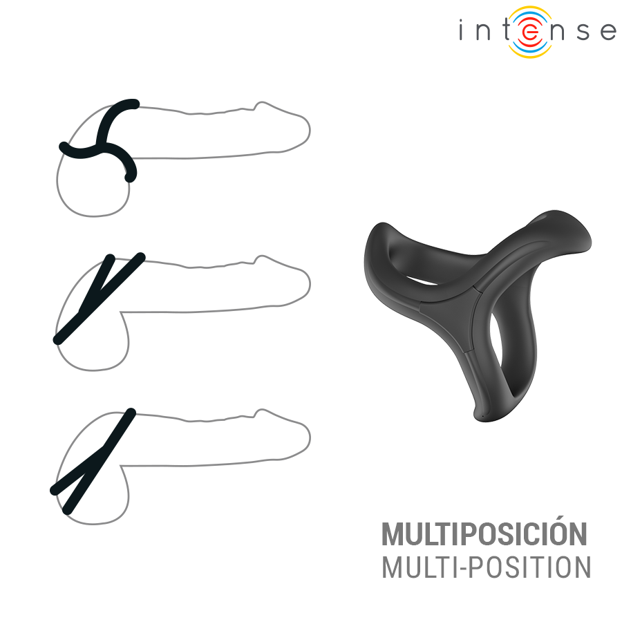 Intense - Alfie Anillo Triple Ajustable Modelo 6 3 Intense - Alfie Anillo Triple Ajustable Modelo 6 - Imagen 3