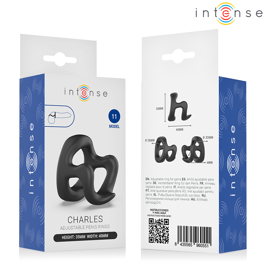 Intense - Charles Anillo Ajustable Modelo 11 6 Intense - Charles Anillo Ajustable Modelo 11 - Imagen 6