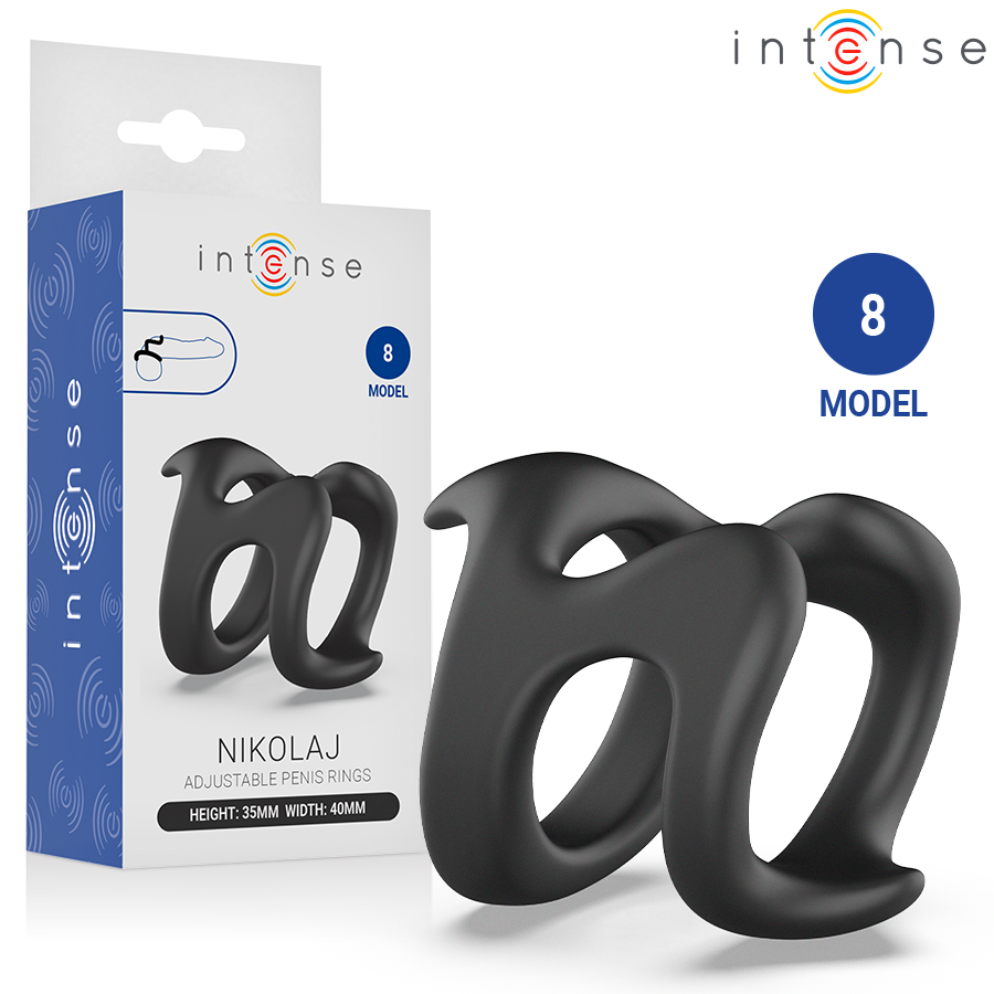 Intense - Nikolaj Anillo Ajustable Modelo 8 1 Intense - Nikolaj Anillo Ajustable Modelo 8