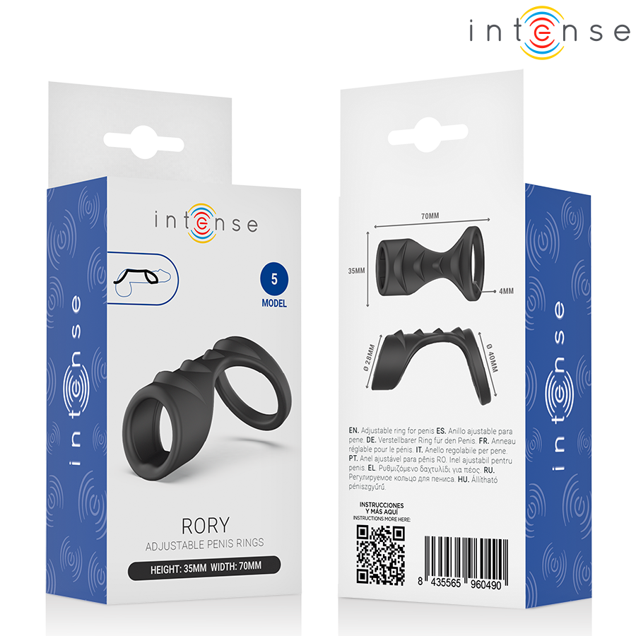 Intense - Rory Anillo Ajustable Modelo 5 7 Intense - Rory Anillo Ajustable Modelo 5 - Imagen 7