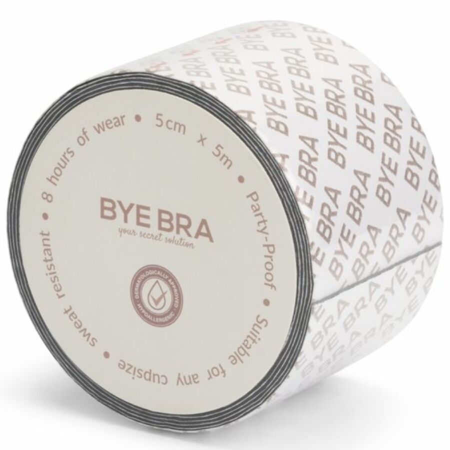 Bye-Bra - Body Tape Double Sided Cinta De Doble Cara Beige Talla Única 5 X 500 Cm 4 Bye-Bra - Body Tape Double Sided Cinta De Doble Cara Beige Talla Única 5 X 500 Cm - Imagen 4
