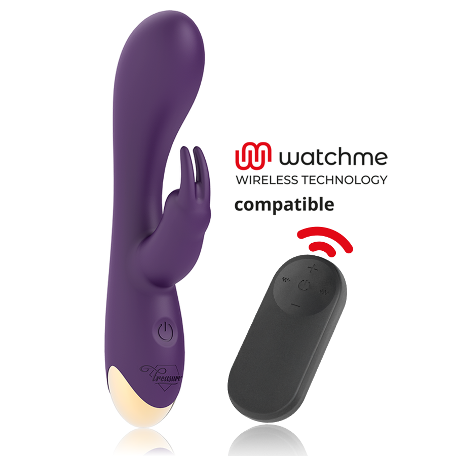 Treasure - Laurence Rabbit Vibrador + Mando Control Remoto Watchme 1 Treasure - Laurence Rabbit Vibrador + Mando Control Remoto Watchme