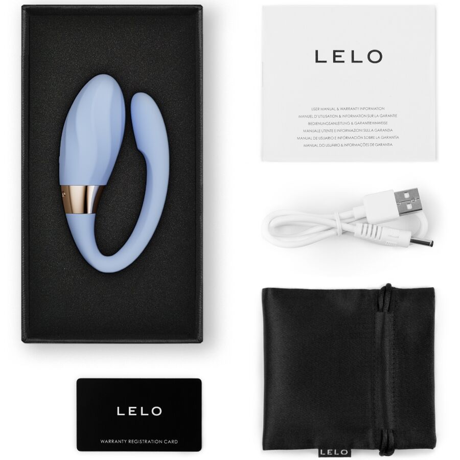 Lelo - Tiani Twist Vibrador Para Parejas Celeste 2 Lelo - Tiani Twist Vibrador Para Parejas Celeste - Imagen 2