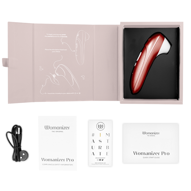 Womanizer - Pro Vibrant Estimulador De Clítoris Burdeos 6 Womanizer - Pro Vibrant Estimulador De Clítoris Burdeos - Imagen 6