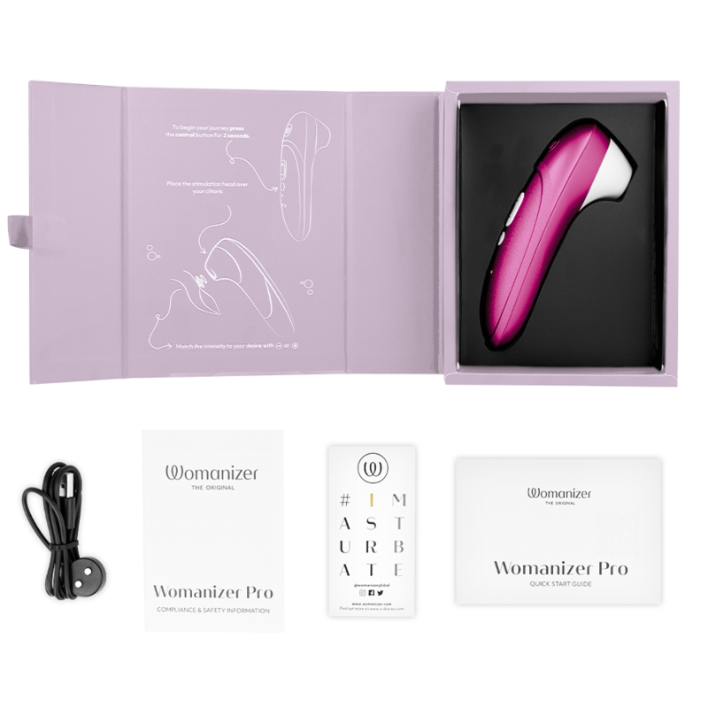 Womanizer - Pro Vibrant Estimulador De Clítoris Rosa 6 Womanizer - Pro Vibrant Estimulador De Clítoris Rosa - Imagen 6