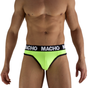 Macho - Mtg001 Tanga Amarillo Fluor