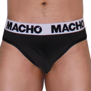 Macho - Mtg002 Tanga Negro/negro