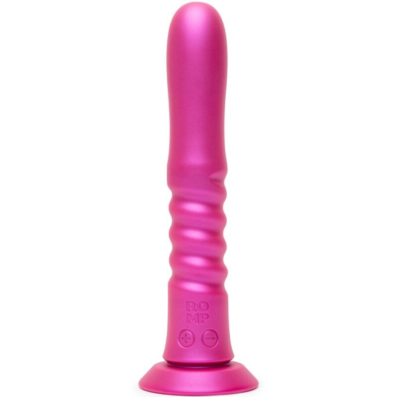 Romp - Jiggle Vibrador Up And Down Con Ventosa Rosa 1 Romp - Jiggle Vibrador Up And Down Con Ventosa Rosa