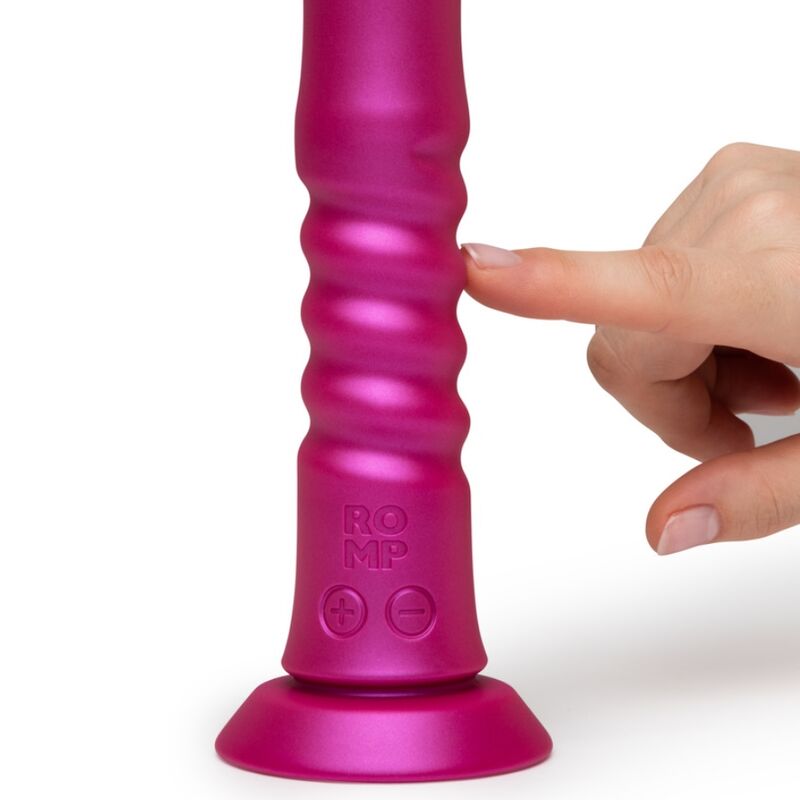 Romp - Jiggle Vibrador Up And Down Con Ventosa Rosa 5 Romp - Jiggle Vibrador Up And Down Con Ventosa Rosa - Imagen 5