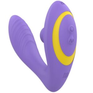 Romp - Reverb Estimulador Punto G y Succionador de Clítoris Lila
