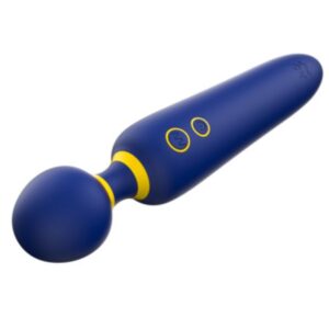 Romp - Flip Vibrador Wand Silencioso 10 Modos Azul