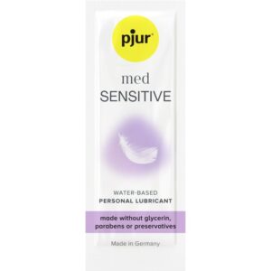 Pjur - Med Sensitive Glide Lubricante Base Agua 2 Ml