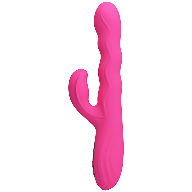 Pretty Love - Winters Vibrador Rabbit Multifunción Con Pantalla Led Rosa 4 Pretty Love - Winters Vibrador Rabbit Multifunción Con Pantalla Led Rosa - Imagen 4