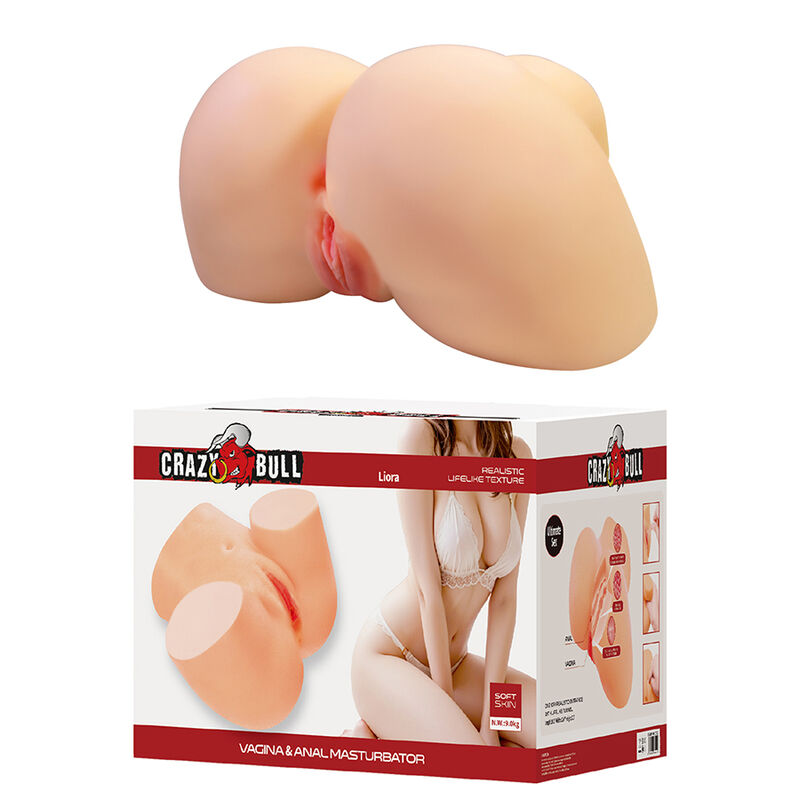 Crazy Bull - Liora Masturbador Vaginal Y Anal Doble 2 Crazy Bull - Liora Masturbador Vaginal Y Anal Doble - Imagen 2