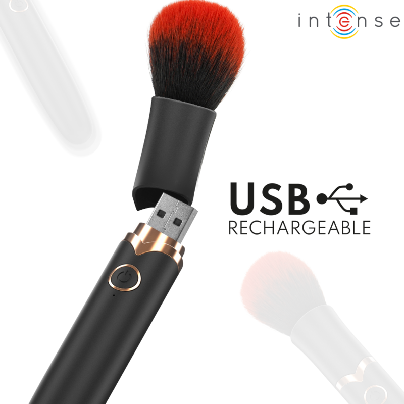 Intense - Emilia Vibrador Brocha 10 Vibraciones 16 Cm 3 Intense - Emilia Vibrador Brocha 10 Vibraciones 16 Cm - Imagen 3