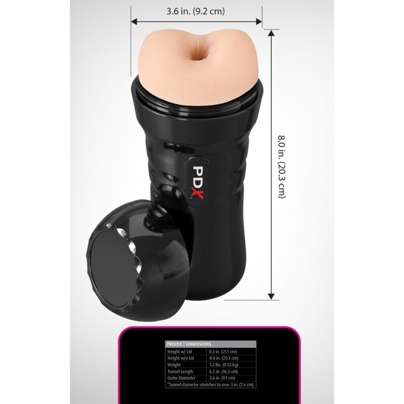 Pdx Extreme - Masturbador Ano Wet Bussies Super Bangin' Butthole 20.8 Cm 5 Pdx Extreme - Masturbador Ano Wet Bussies Super Bangin' Butthole 20.8 Cm - Imagen 5