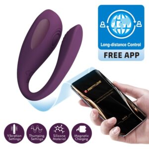 Pretty Love - Aari Masajeador de Clitorís Morado App Gratuita