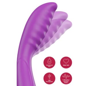 She.e.o - Vibrador Tapping Punto G Morado