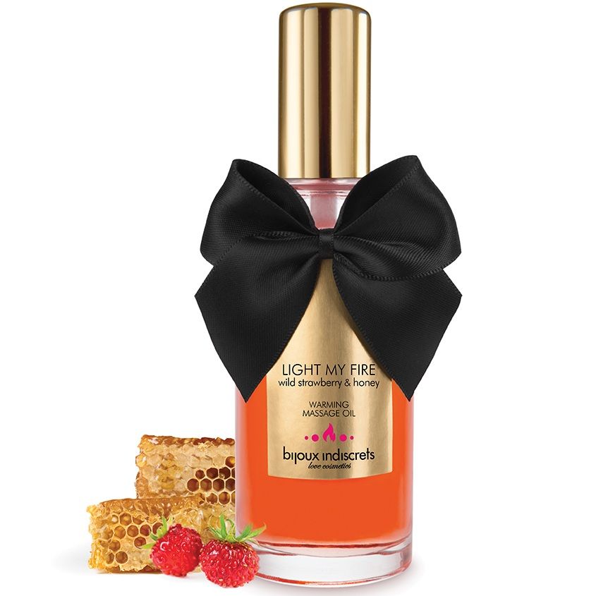 Bijoux - Aceite Masaje Efecto Calor Aroma Fresa 2 Bijoux - Aceite Masaje Efecto Calor Aroma Fresa - Imagen 2