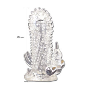 Baile - Brave Man Extensión Pene Vibrador Rabbit