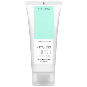 Mixgliss - Lubricante Base Agua Efecto Frio Sabor a Menta 70 Ml