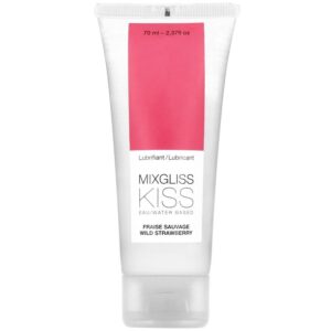 Mixgliss - Lubricante Base Agua Sabor a Fresa 70 Ml