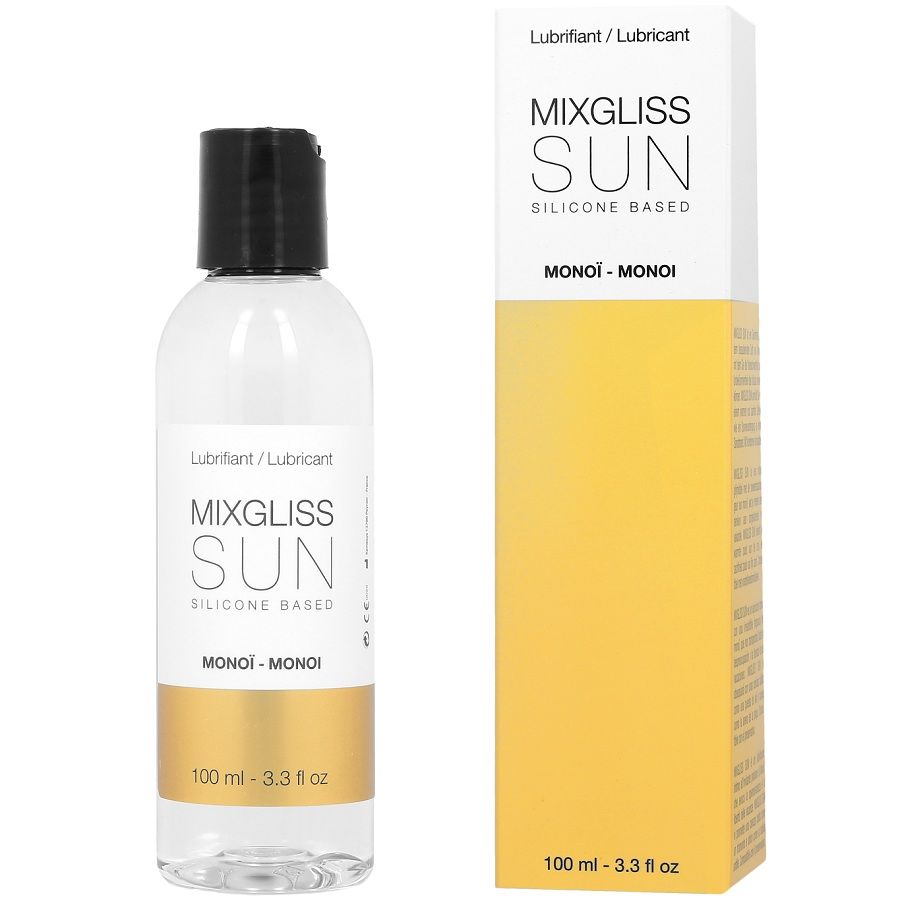 Mixgliss - Based Lubricante Base Silicona Ároma Monoi 100Ml 1 Mixgliss - Based Lubricante Base Silicona Ároma Monoi 100Ml