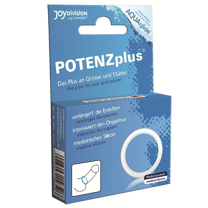 Joydivision Potenzduo - Plus Anillo Para Pene Blanco 2 Joydivision Potenzduo - Plus Anillo Para Pene Blanco - Imagen 2