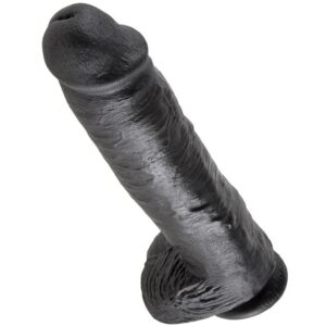 King Cock - Pene Realistico Negro 28 Cm
